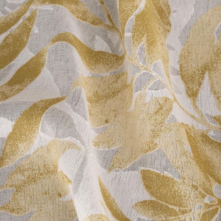 Eurofirany, zasłona gotowa, Hariet, 140-250 cm, musztardowy