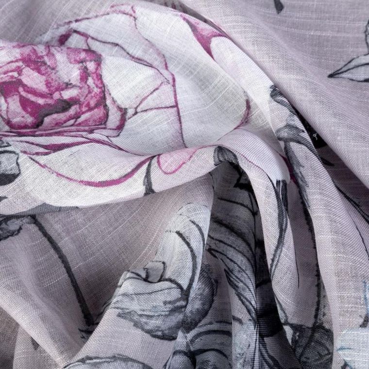 Eurofirany, zasłona gotowa, Honey, na taśmie, 140-270 cm, wielokolorowy