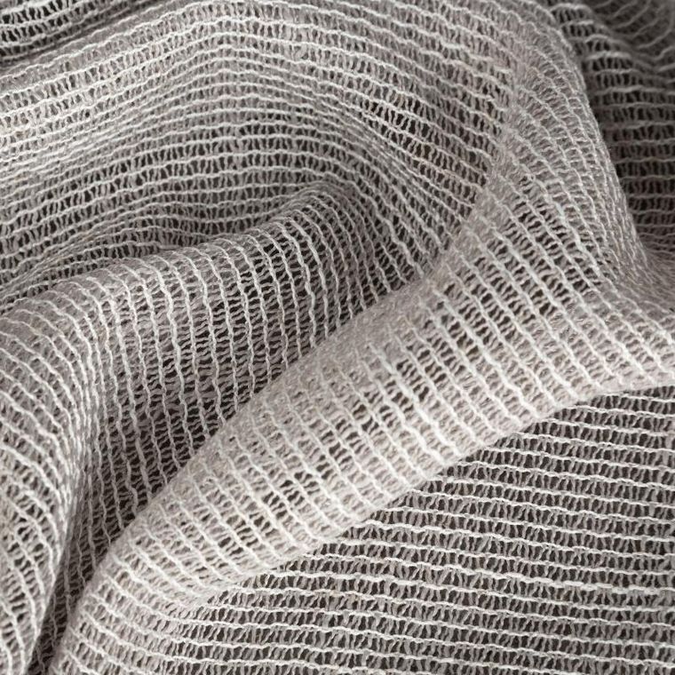 Eurofirany, zasłona gotowa, Nel, 140-250 cm, szary