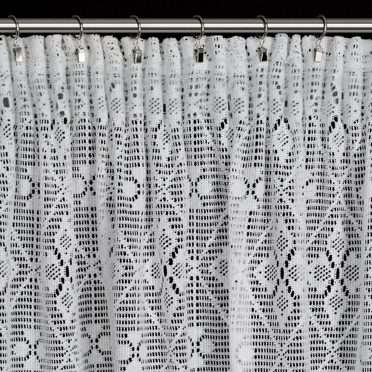 Eurofirany, zasłona gotowa, Nela, na taśmie 140-270 cm, kremowy