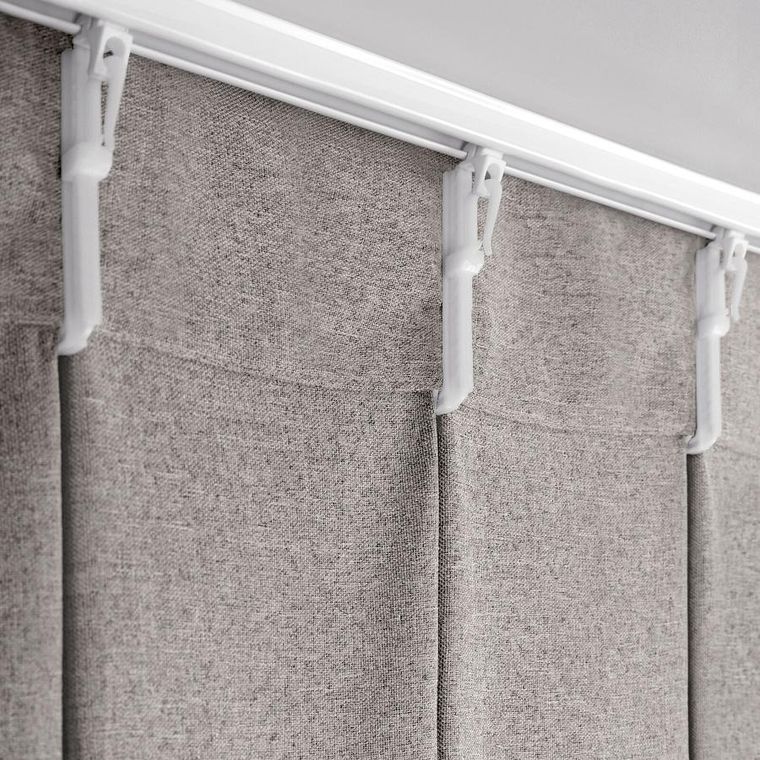 Eurofirany, zasłona gotowa, Nelisa, 125-270 cm, ciemnobeżowy
