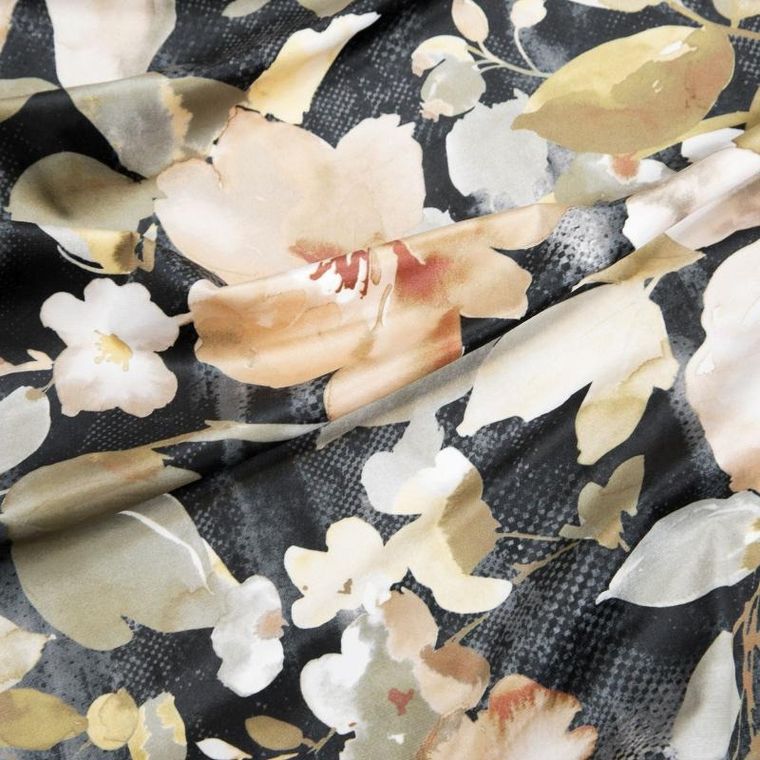 Eurofirany, zasłona zaciemniająca gotowa, Betty, 140-250 cm, czarny