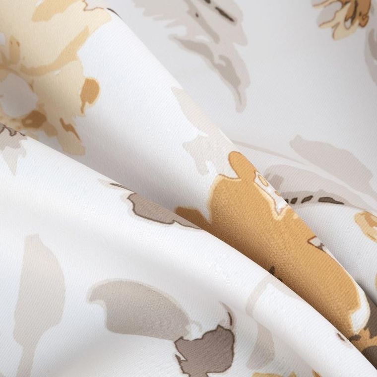 Eurofirany, zasłona zaciemniająca gotowa, caren, 140-250 cm, beżowy