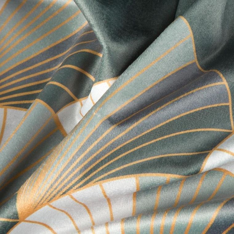 Eurofirany, zasłona zaciemniająca gotowa, Gina 140-250 cm, stalowy