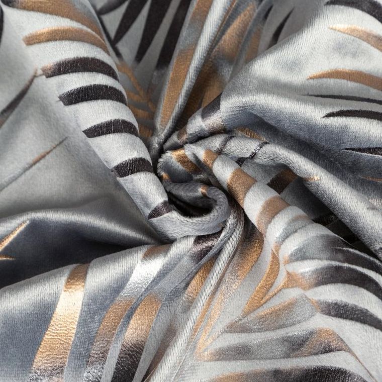 Eurofirany, zasłona zaciemniająca gotowa, Gloria2, 140-250 cm, stalowy