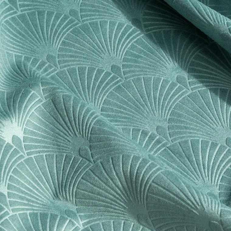 Eurofirany, zasłona zaciemniająca gotowa, Julia, 140-250 cm, morski