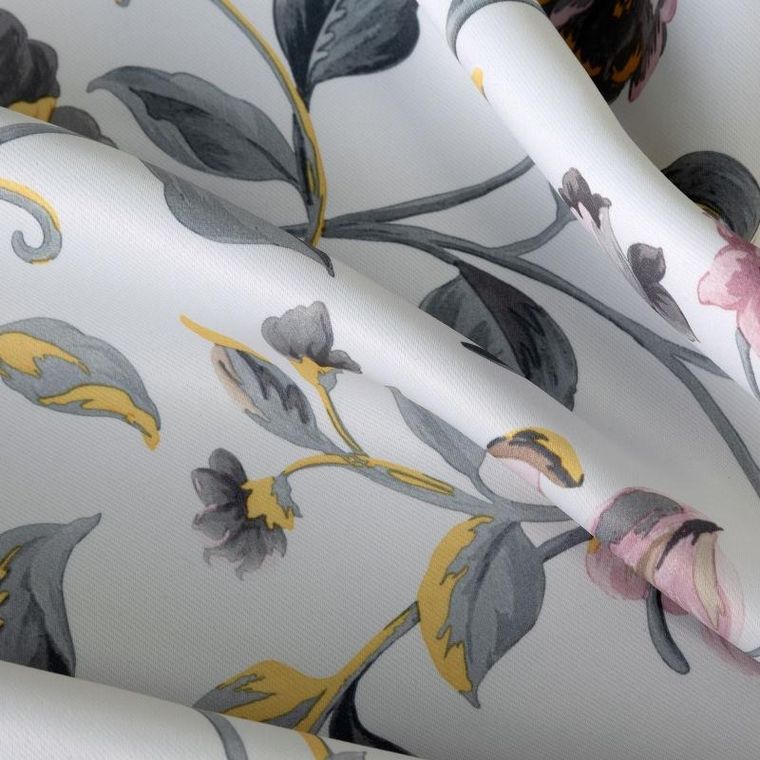 Eurofirany, zasłona zaciemniająca gotowa, Kristal, 140-250 cm, biały