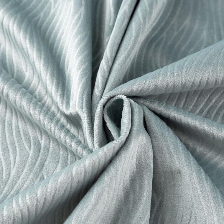 Eurofirany, zasłona zaciemniająca gotowa, Lili, 140-250 cm, niebieski