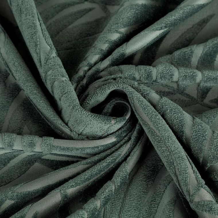 Eurofirany, zasłona zaciemniająca gotowa, Livia, 140-250 cm, ciemnomiętowy