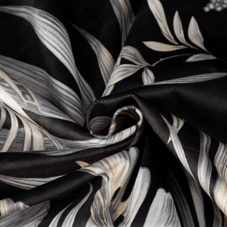 Eurofirany, zasłona zaciemniająca gotowa, Magi, 140-250 cm, czarny