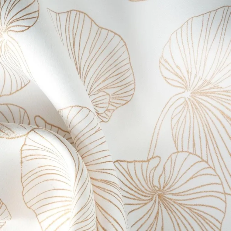 Eurofirany, zasłona zaciemniająca gotowa, Marigold, 140-250 cm, biały