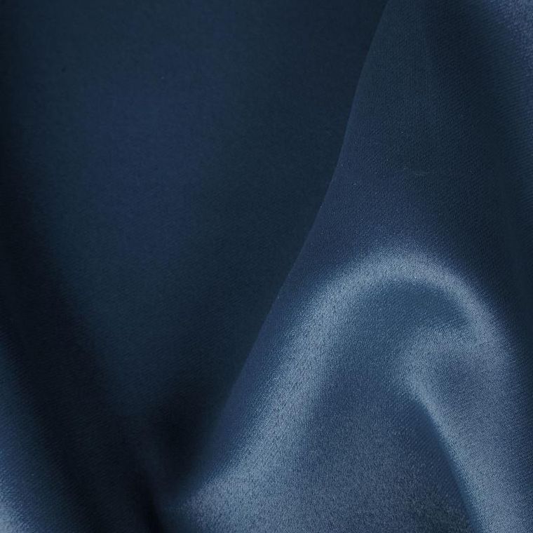 Eurofirany, zasłona zaciemniająca gotowa, na taśmie, Milan, 140-300 cm, granatowy