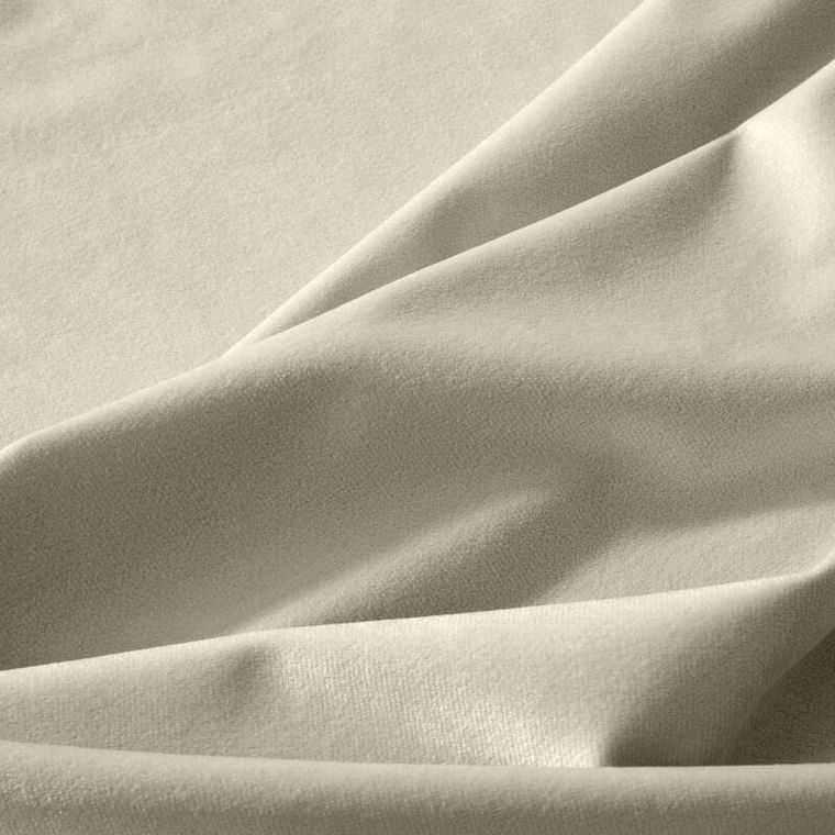 Eurofirany, zasłona zaciemniająca gotowa, na taśmie, Rosa, 140-300 cm, beżowy