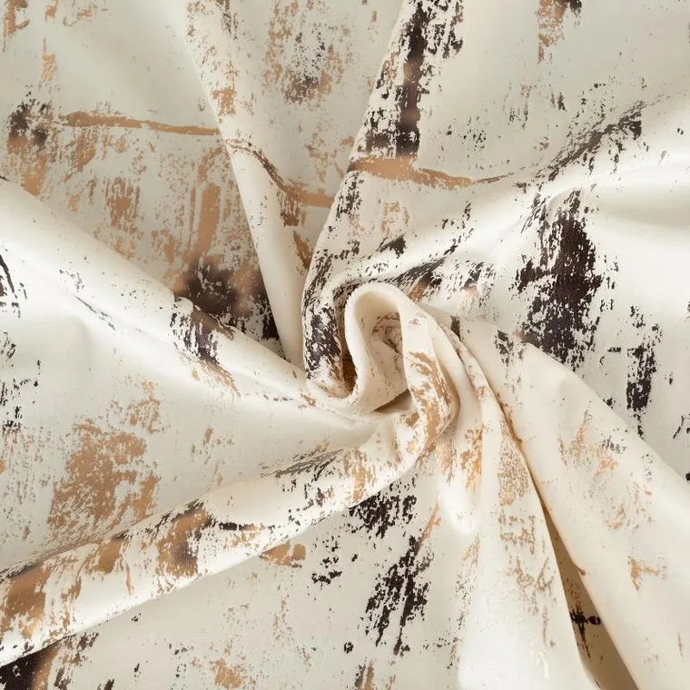 Eurofirany, zasłona zaciemniająca gotowa, Tonia, 140-250 cm, kremowy