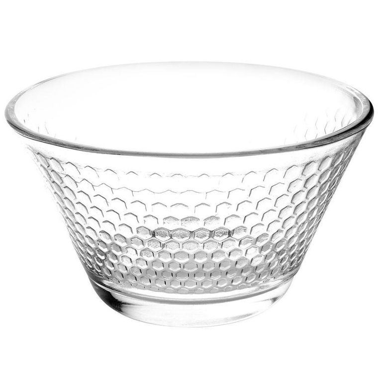 Excellent Houseware, miska szklana, salaterka, 3 szt., 300 ml