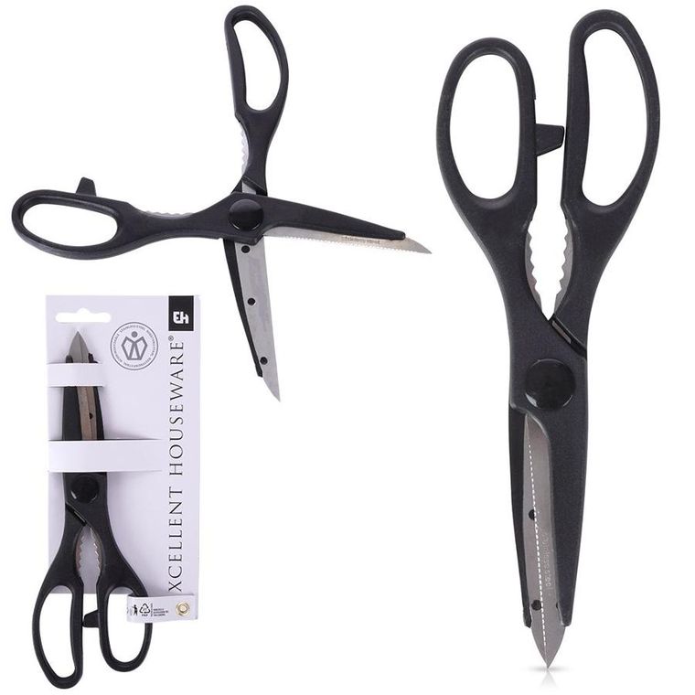 Excellent Houseware, nożyczki uniwersalne stalowe, 21 cm