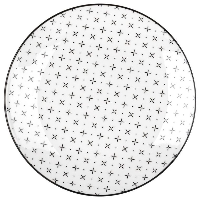 Excellent Houseware, serwis obiadowy, porcelanowy, 16 elementów