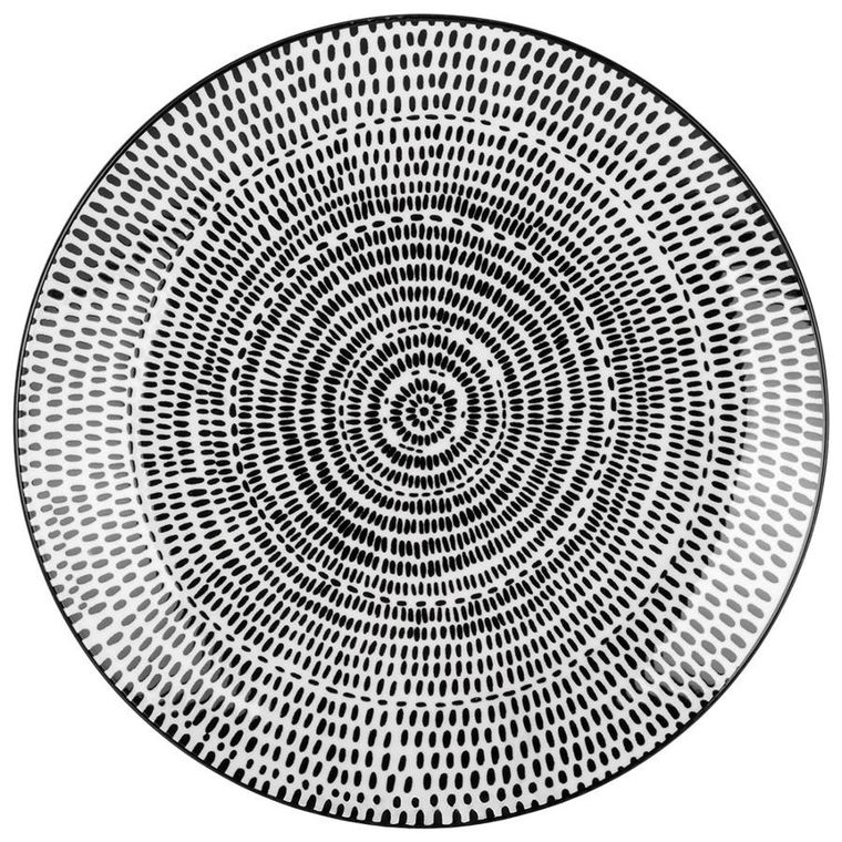 Excellent Houseware, serwis obiadowy, porcelanowy, 16 elementów