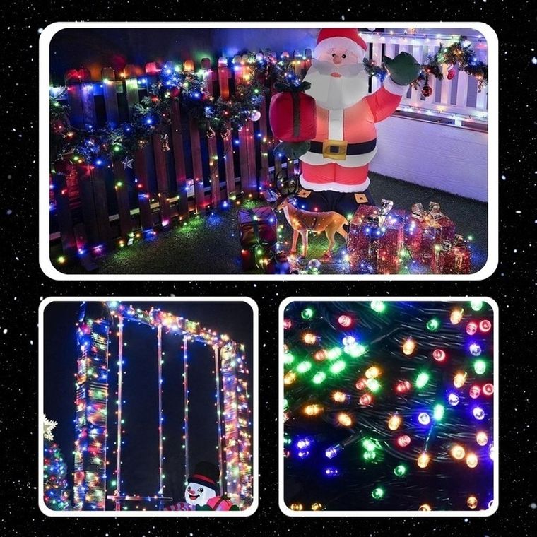 Extralink, lampki choinkowe, świąteczne, 21,7m, 300 LED, zewnętrzne, wewnętrzne, multikolor
