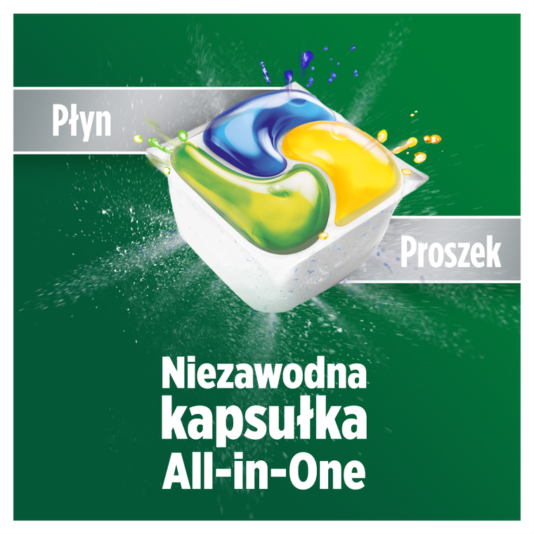 Fairy Platinum, Cytryna, kapsułki do zmywarki All in One, 45 tabletek
