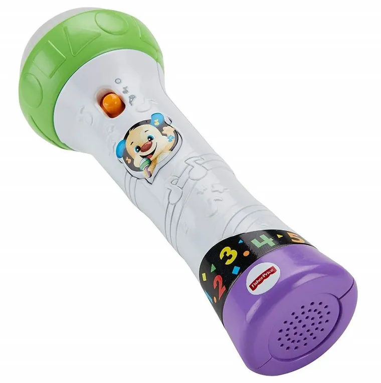 Fisher-Price, Mikrofon Malucha - Śpiewaj i nagrywaj!, zabawka niemowlęca