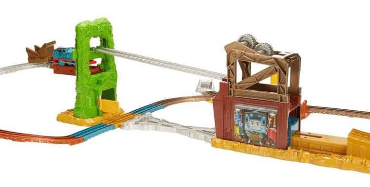 Fisher-Price, Tomek i Przyjaciele, Ucieczka ze złomowiska, zestaw z lokomotywką