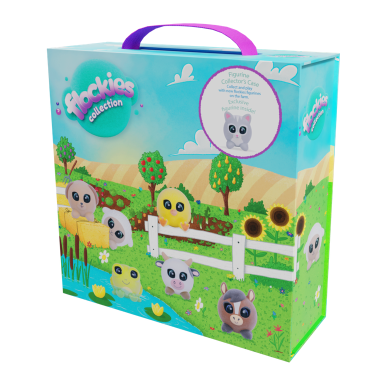 Flockies, walizka z unikatowym kotkiem Caroline