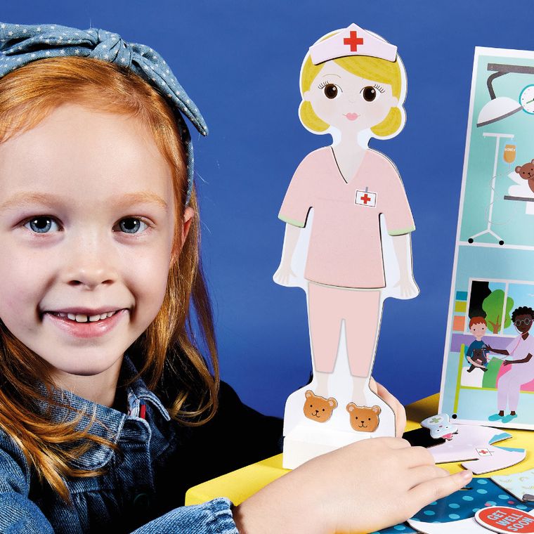 Floss & Rock, Florence, lalka magnetyczna, ubieranka