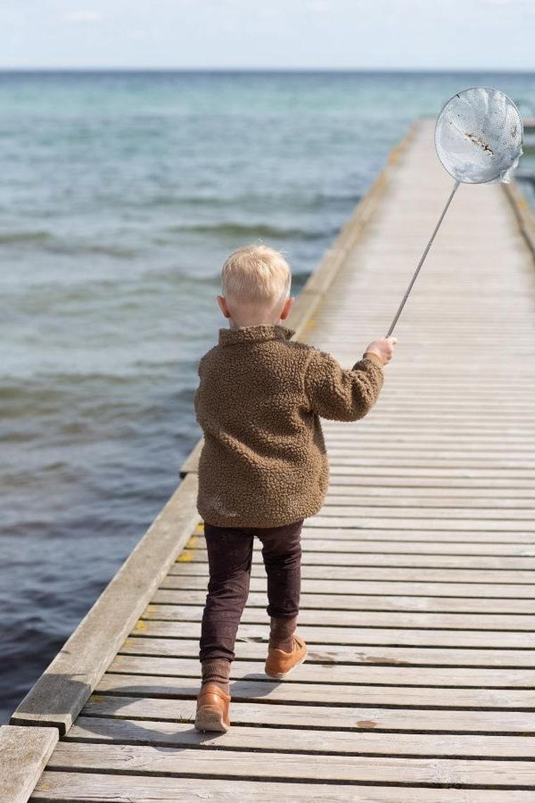 Follow the duck, siatka teleskopowa, purpurowa