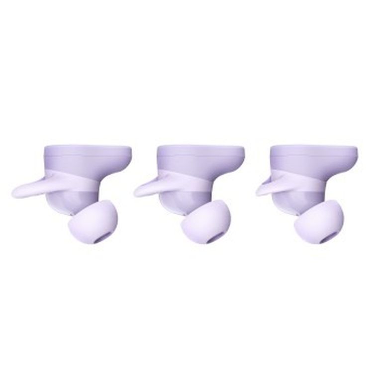 Fresh 'n Rebel, słuchawki bezprzewodowe, Twins rush z anc sportowe dokanałowe, dreamy lilac