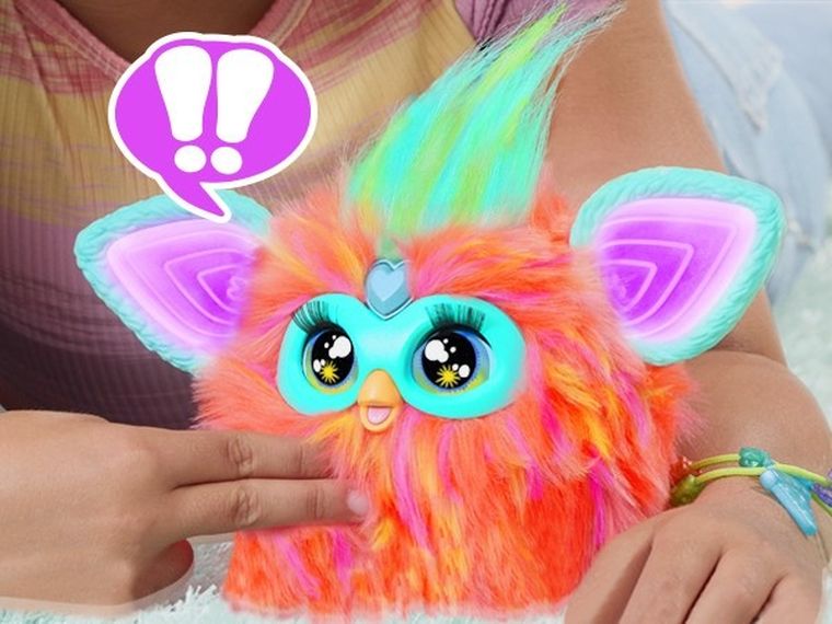Furby 2.0, zabawka interaktywna, koralowa