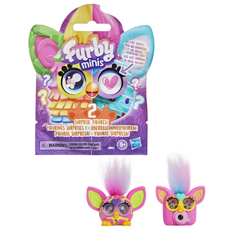 Furby Mini, 2-pak figurek, torebka niespodzianka, 1 szt.