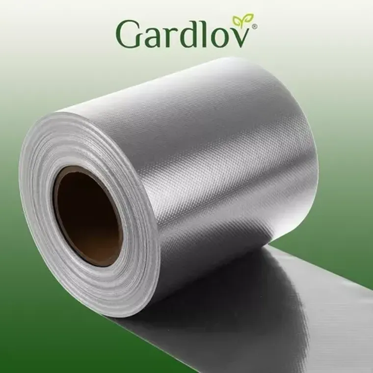 Gardlov, taśma ogrodzeniowa, 19 cmx35m 630g/m2, szara