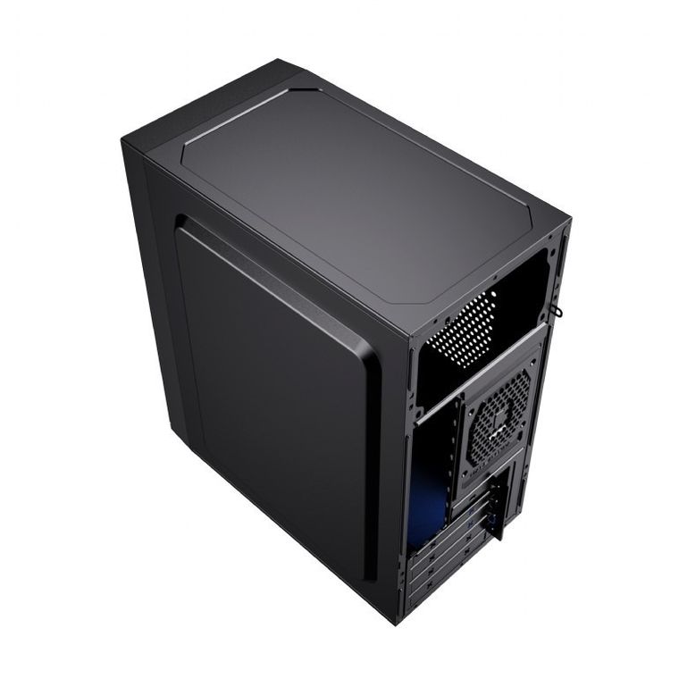 Gembird, obudowa komputerowa, Fornax K300, Micro-ATX, 2x USB 3.0 + 2x USB 2.0 czarna