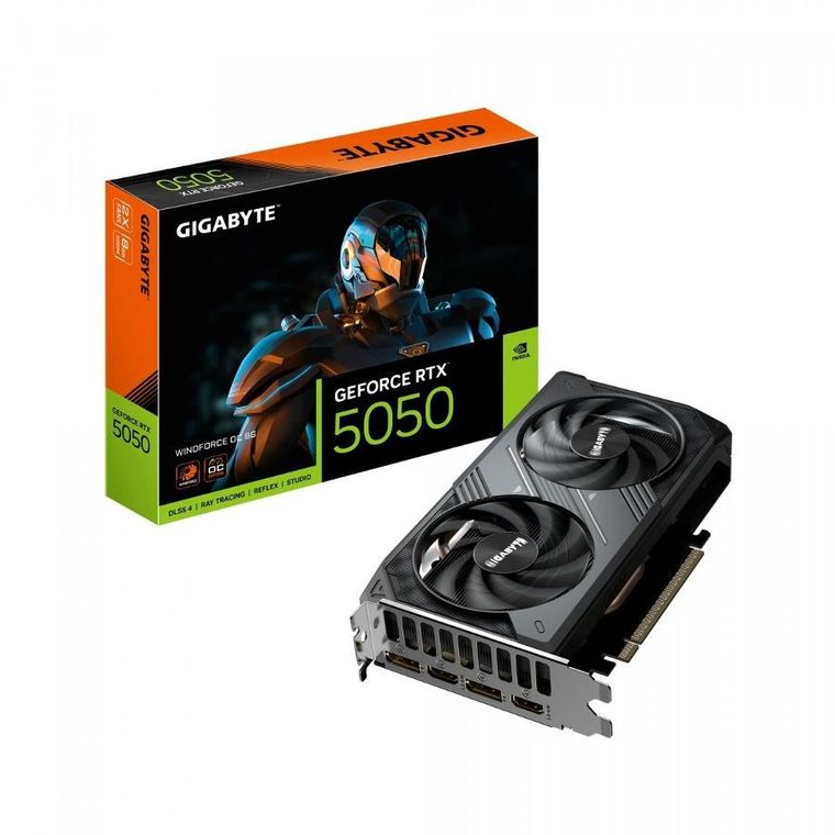 Gigabyte, karta graficzna, GeForce RTX 5050 WINDFORCE OC 8G