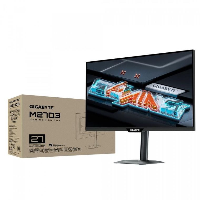 Gigabyte, monitor, LED, 27", M27Q3, 300Hz, 320Hz O/C