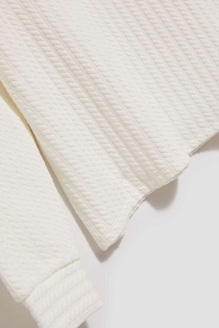 Golf damski, biały, Moodo