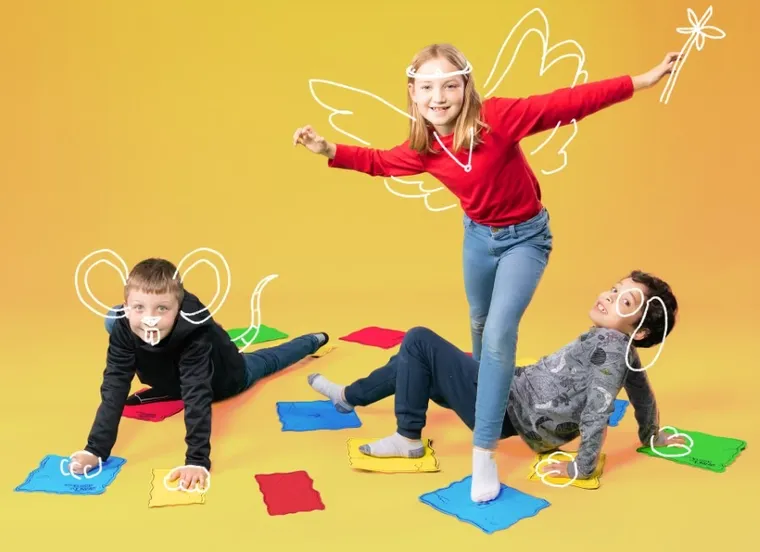 Goliath, Podłoga to lawa, familijna gra zręcznościowa