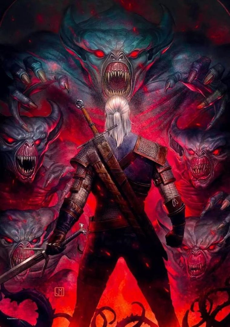 Good Loot, Comic Book, The Witcher, Corvo Bianco, puzzle, 1000 elementów