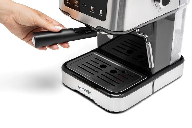 Gorenje, ekspres kolbowy do kawy, 15 bar, ESCM15CD