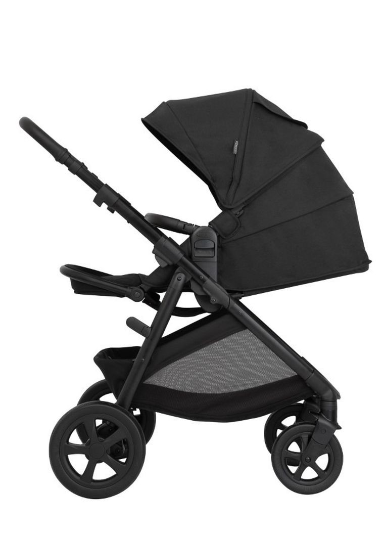 Graco, Near2Me DLX, wózek spacerowy z gondolą i fotelikiem, Midnight