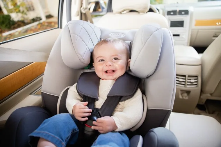 Graco, Slimfit 3w1, fotelik samochodowy, Iron, 40-150 cm