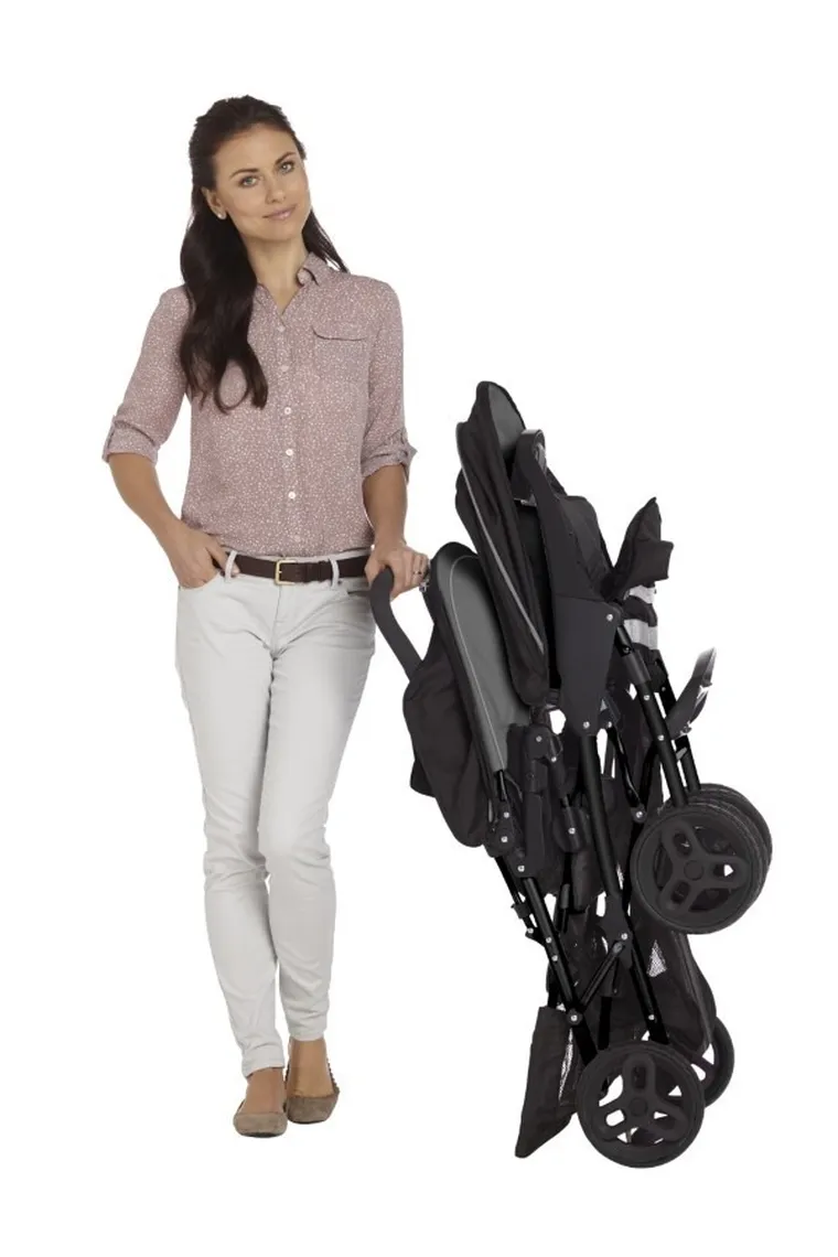 Graco, Stadium Duo, wózek spacerowy, Black Grey