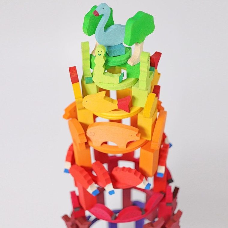 Grimm's, Zwierzątka, zestaw figurek do liczenia i opowiadania, 3+