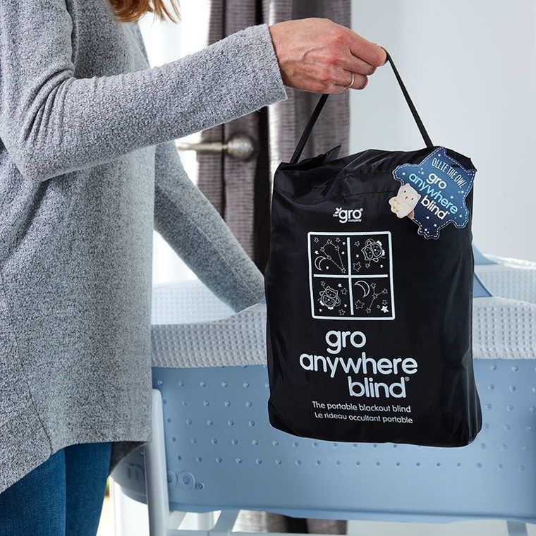 GRO Company, Gro Anywhere Blind Ollie the Owl, zasłona zaciemniająca, przenośna