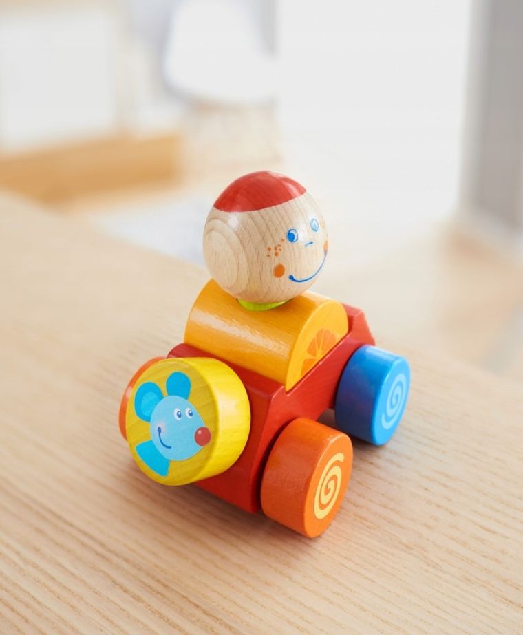 Haba, Ben, Auto odkrywców, pojazd drewniany