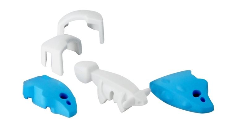 HalfToys, magnetyczna figurka do składania, Dinozaur Ankylozaur Baby, 5 elementów