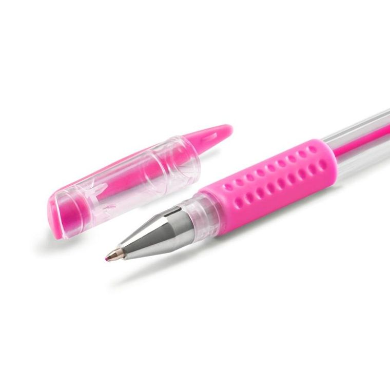 Hama, Glitter&classic, zestaw 6 długopisów żelowych