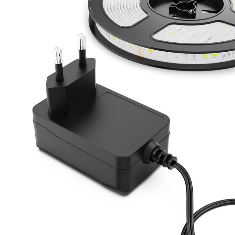 Hama, taśma led smart, rgb wifi, 5m z zasilaczem