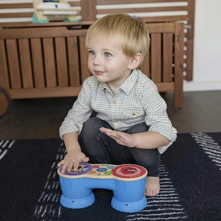 Hape, Baby Einstein, Magiczne dotykowe bębenki, zabawka muzyczna